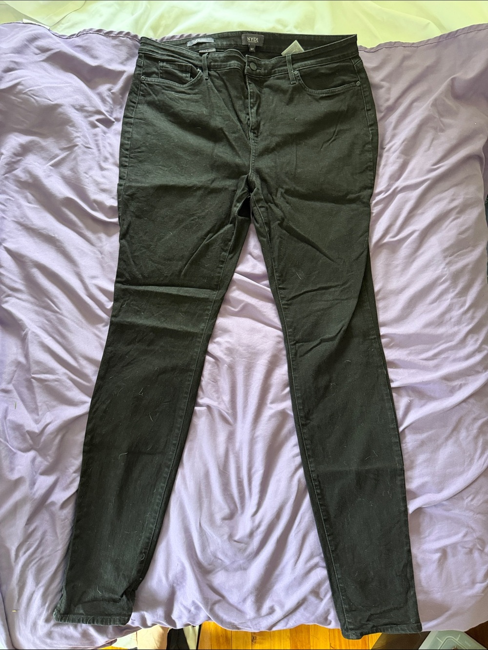 NYDJ Women's Skinny Jeans in Black